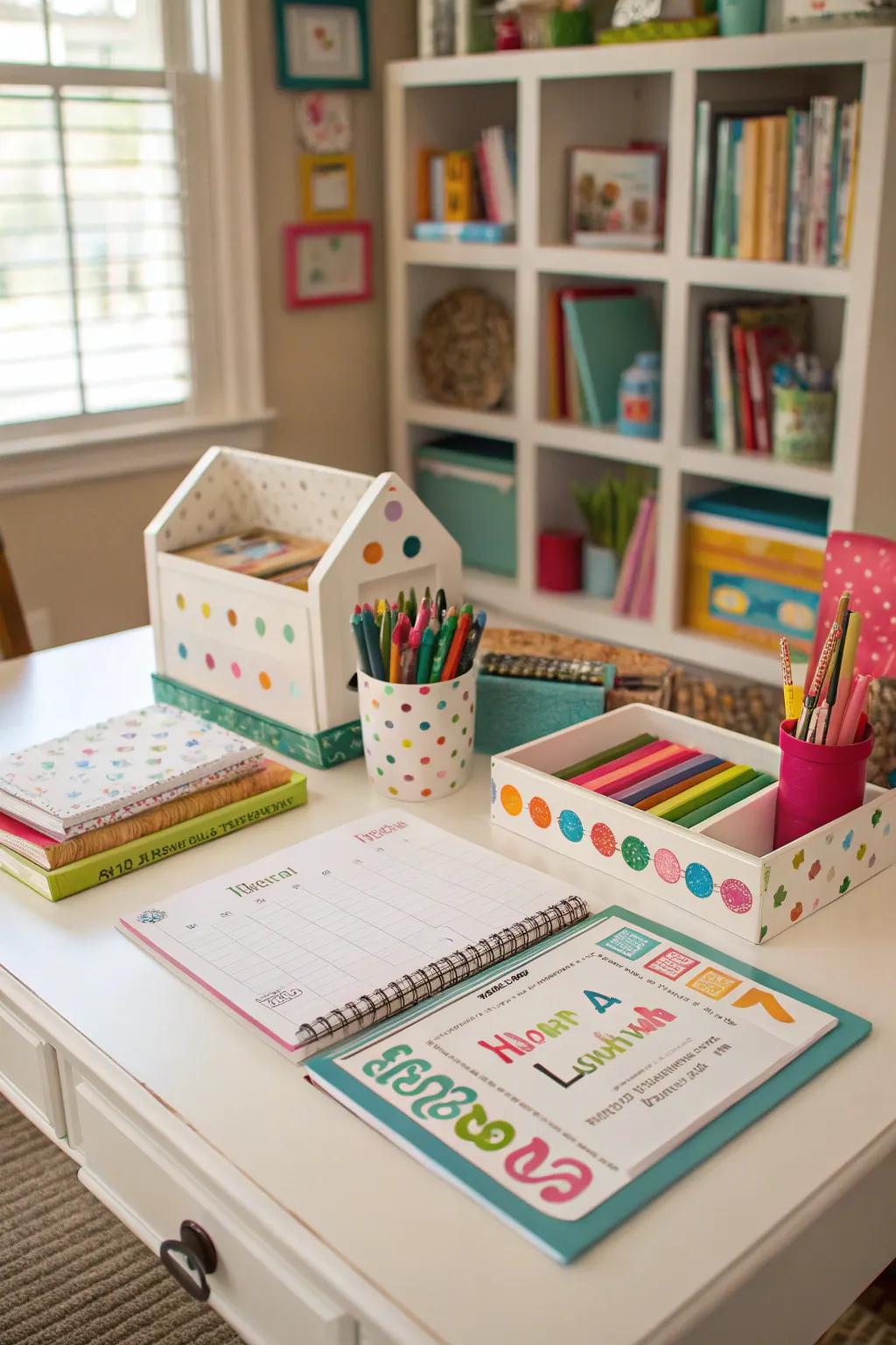 Custom touches inspiring an enthusiasm for learning.