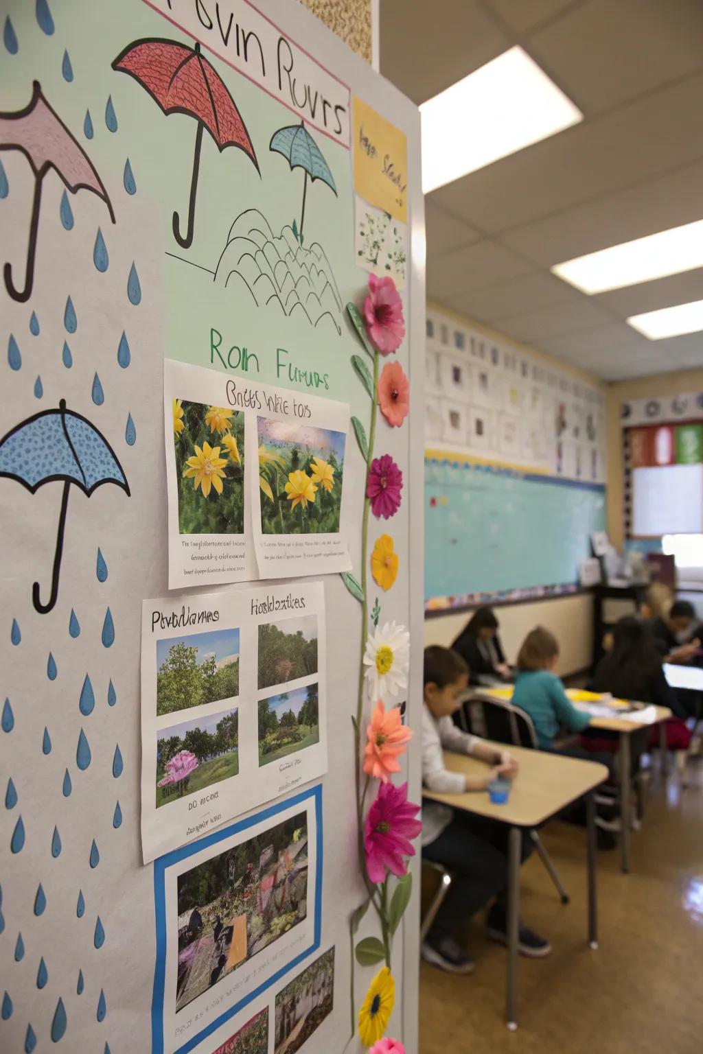 A visual journey through spring, from showers to blossoms.