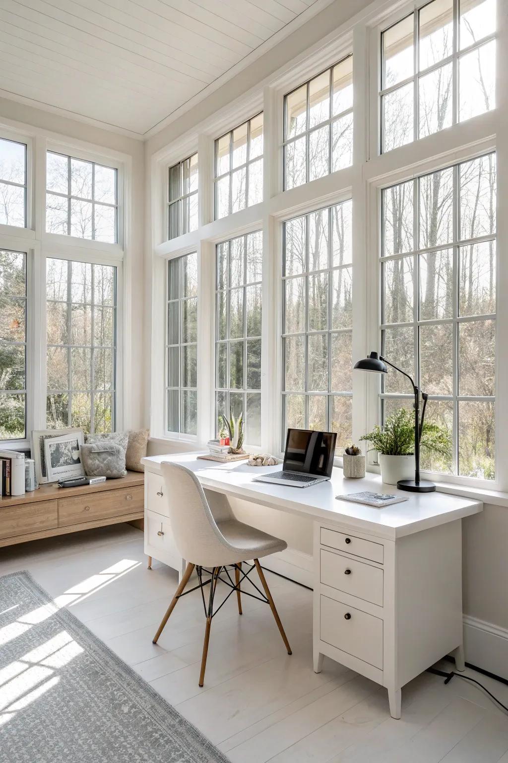 Open layouts enhance natural light and space.