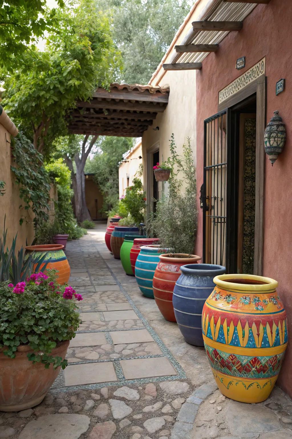 Express your style with decorative pots and planters.