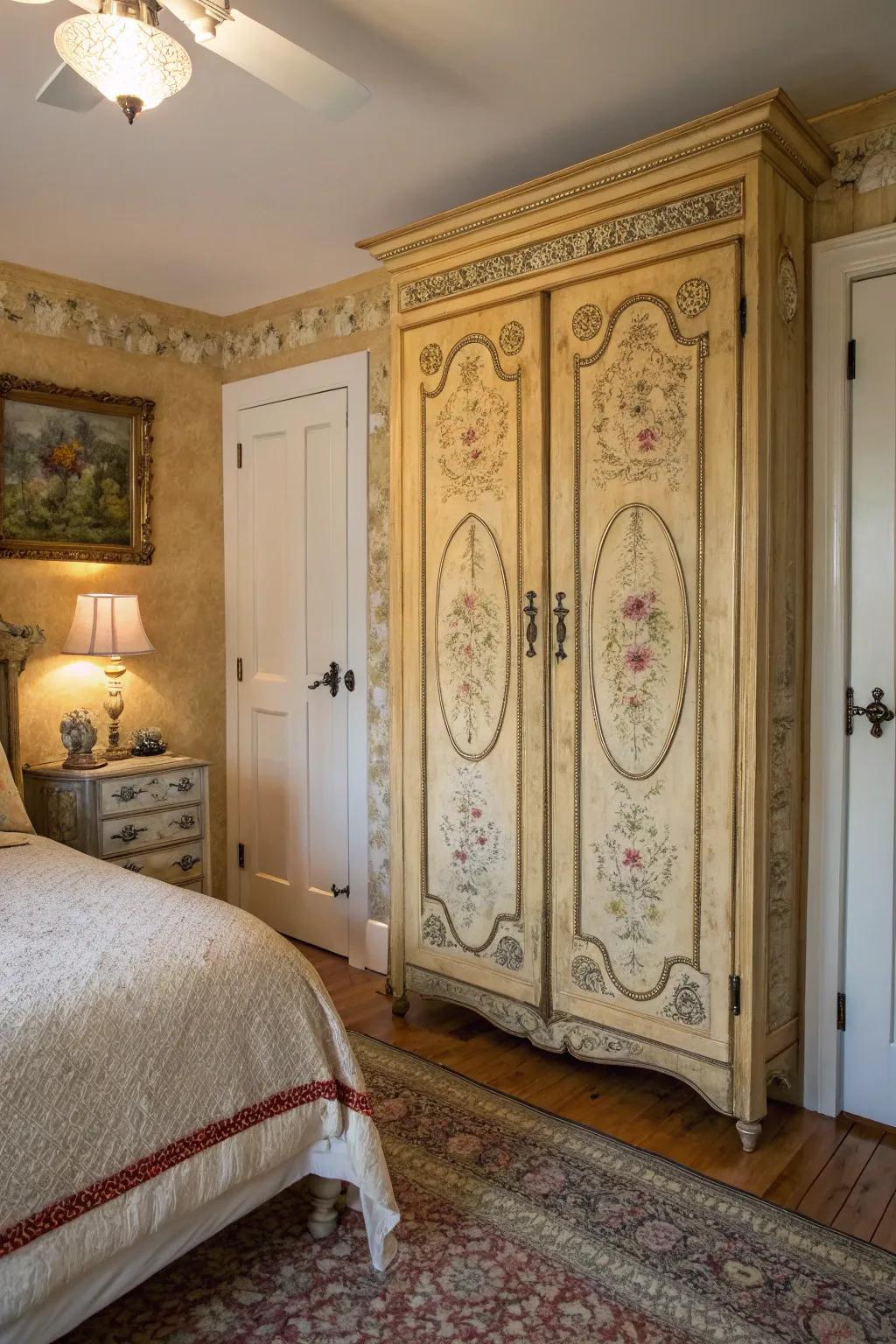 Antique doors infuse your space with history and character.