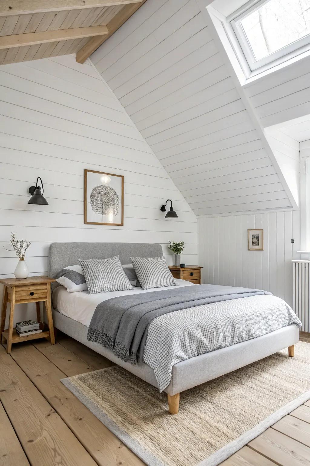 Scandinavian design embraces grey for an immaculate and airy atmosphere.