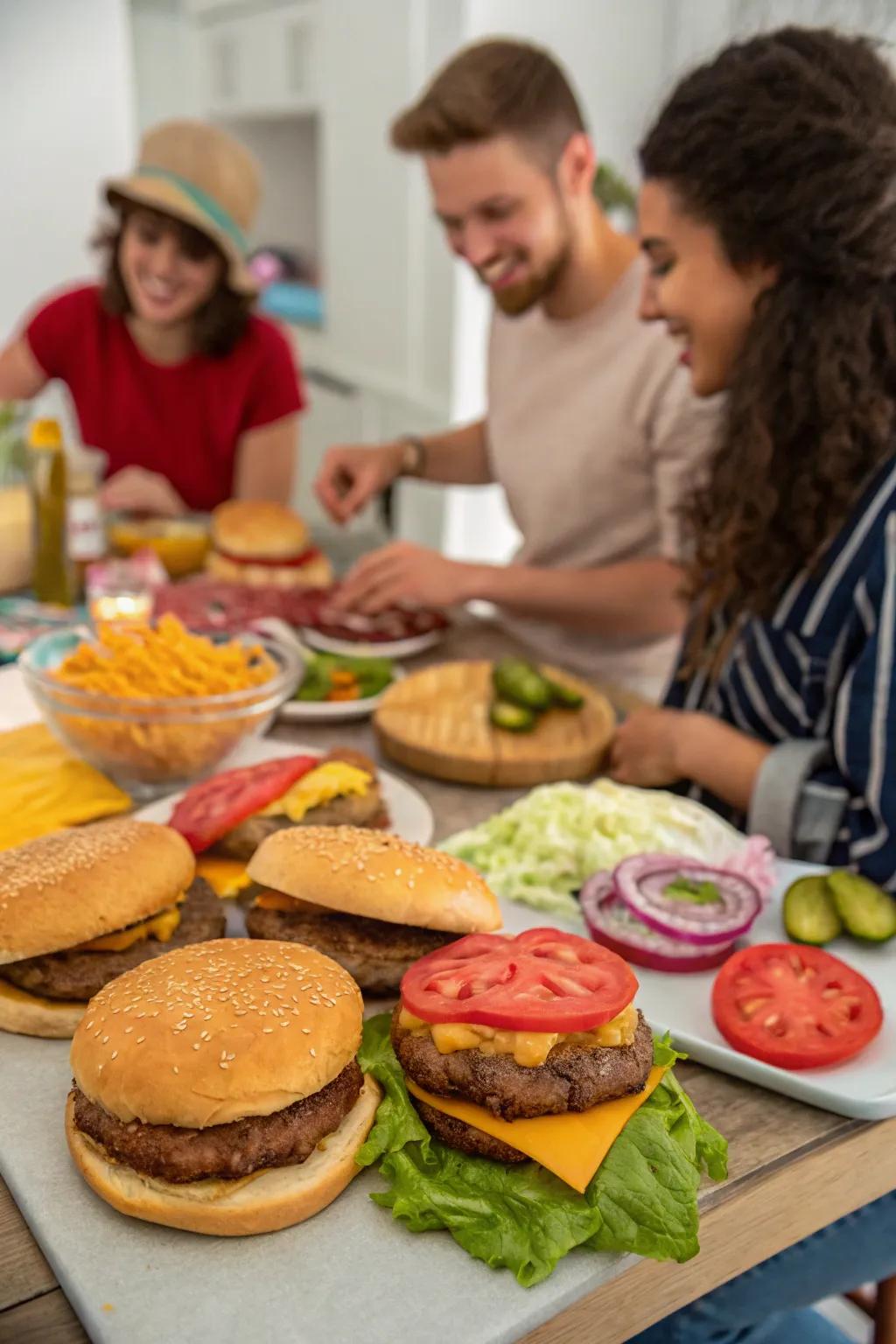 Create the definitive burger that echoes your palate.