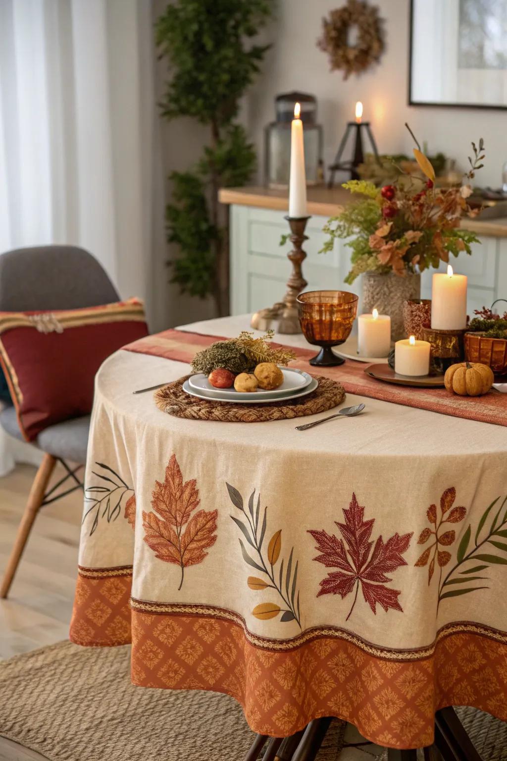 Seasonal shades maintain the novelty and timeliness of your table aesthetic.