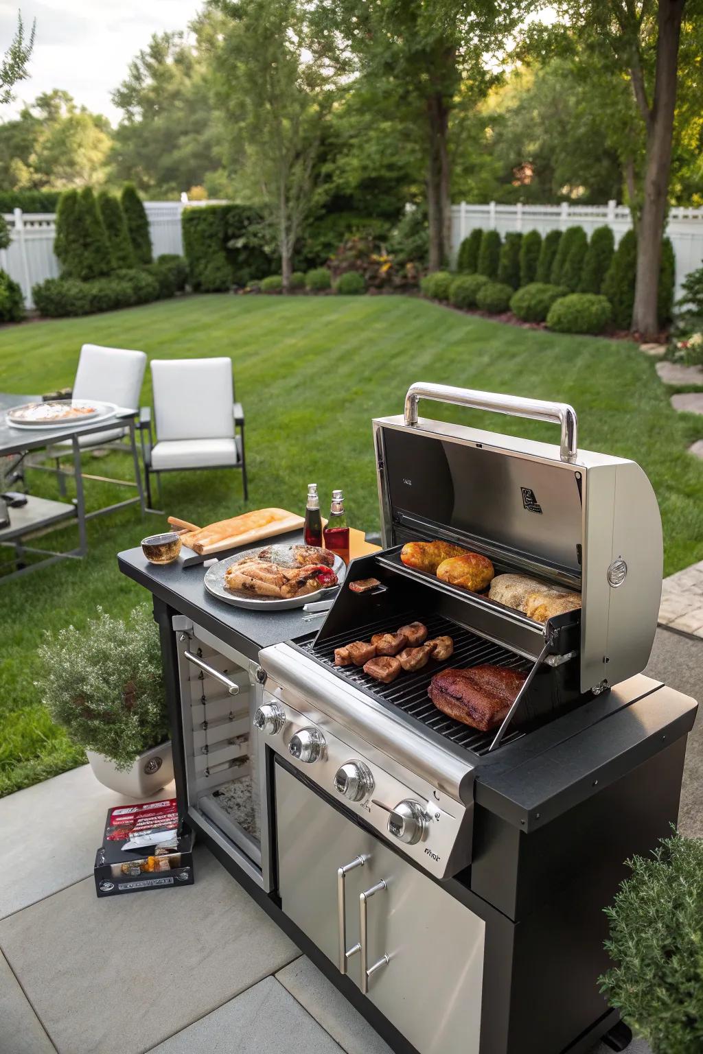 Take your grilling to the next level with clever add-ons.