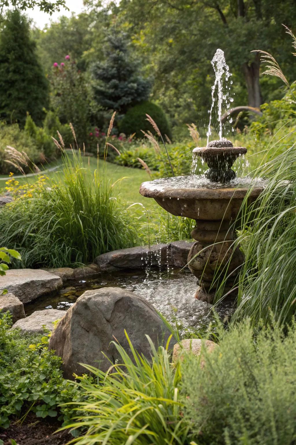 A concealed oasis spring ideal for private relaxation.