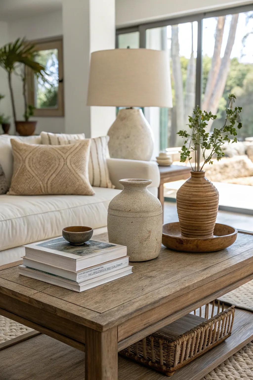 Neutral tones bring a sense of calm and sophistication to your decor.