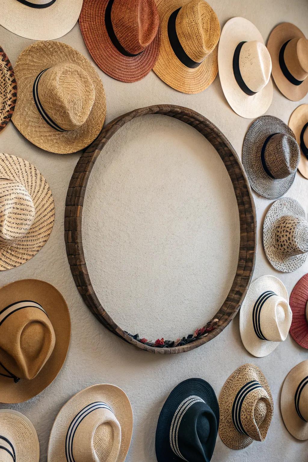 Creative arrangements infuse an artistic element to your display.