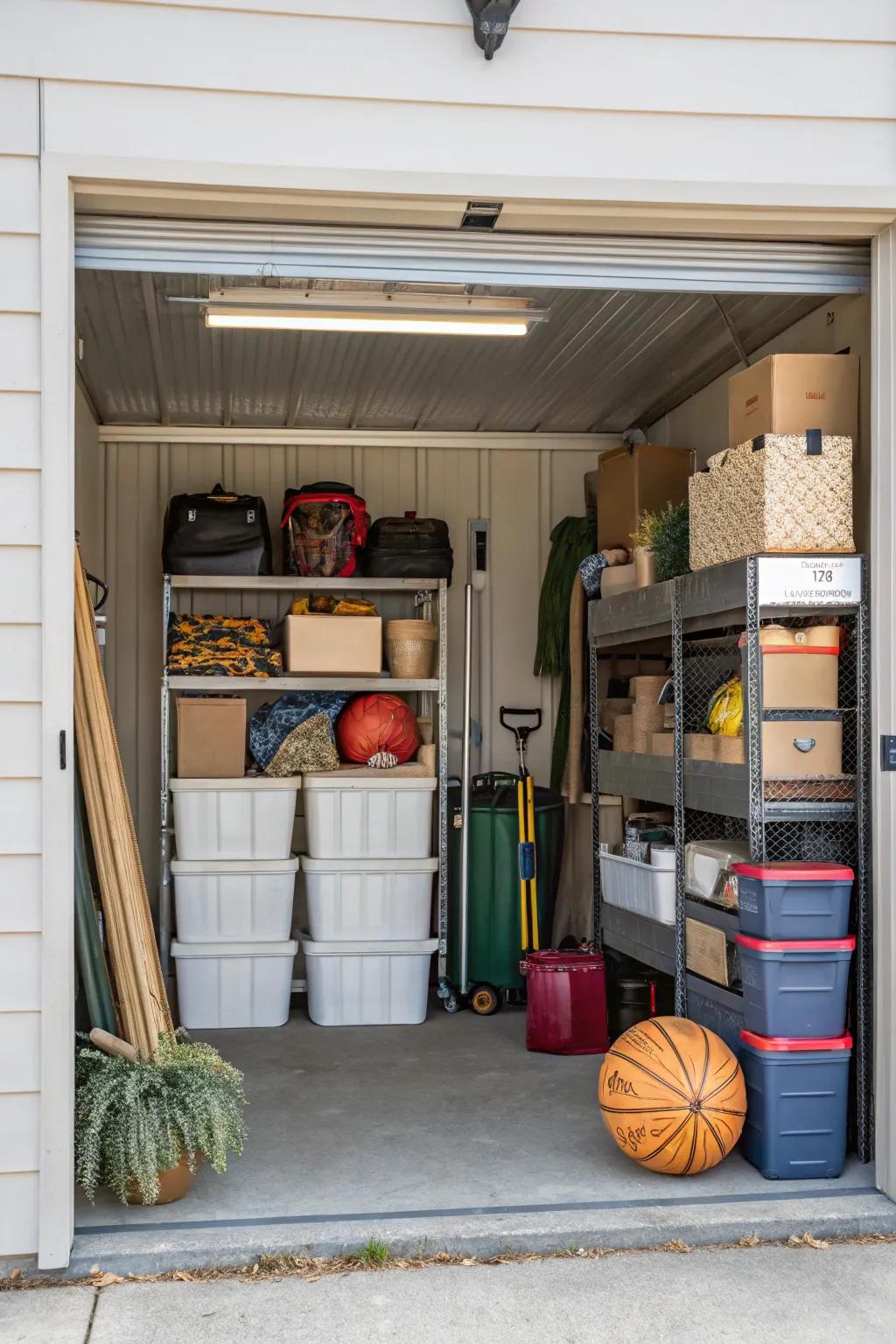 Arrange items according to how often you need them for easy retrieval.
