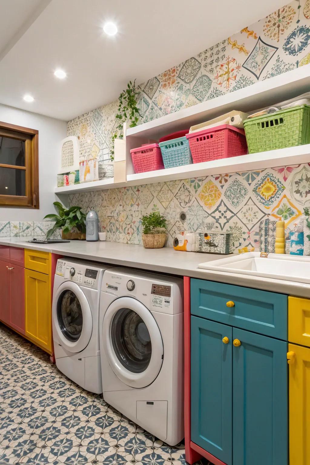 Covered surfaces provide cost-effective style options.