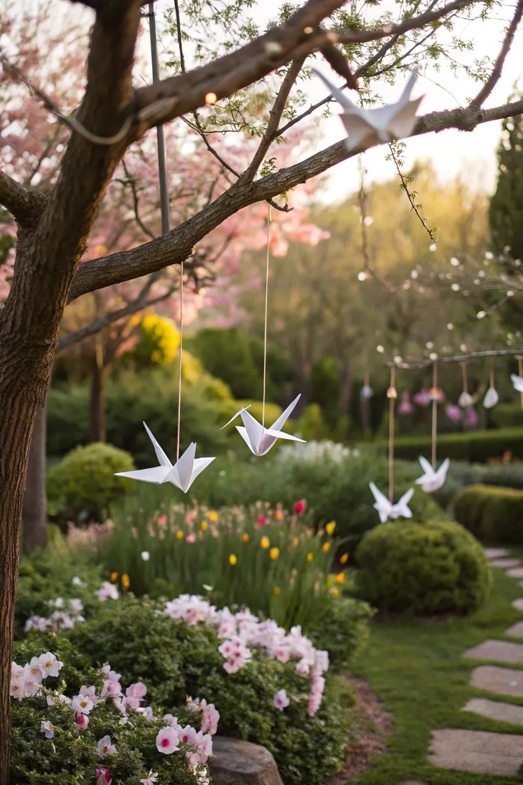Bringing folded magic to your garden.