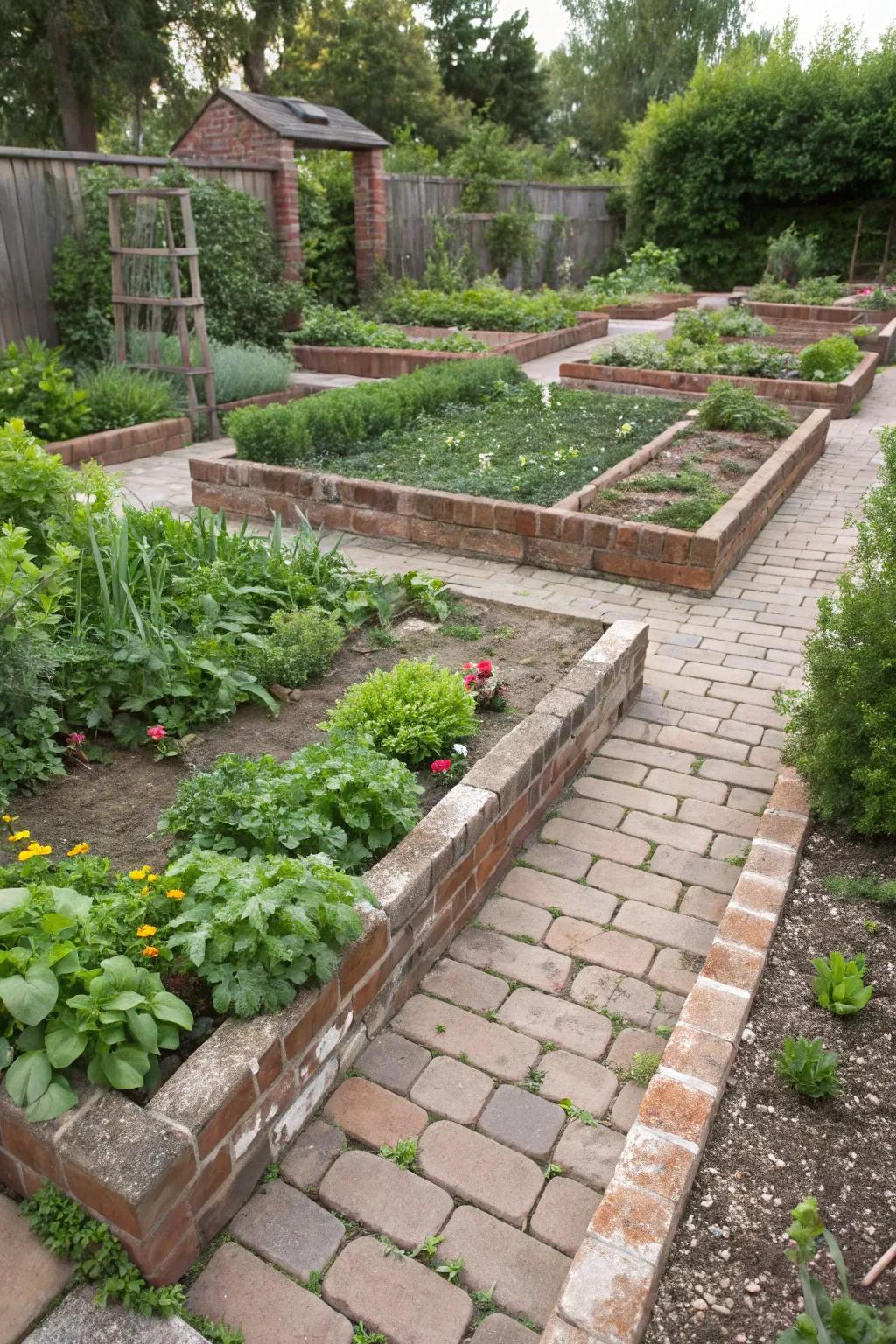 Clearly defined routes contribute structure and accessibility to small gardens.