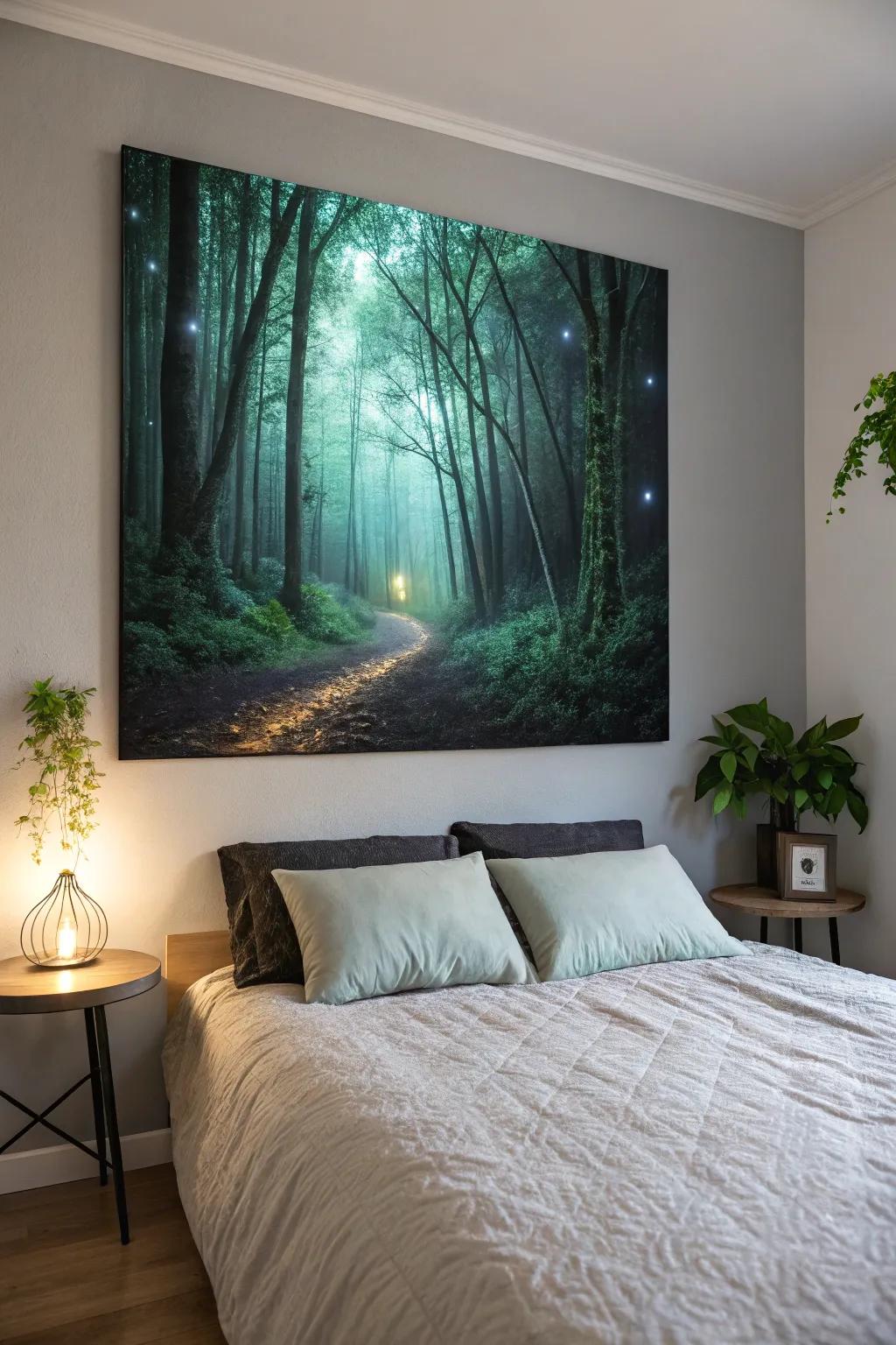 Unveil confidences via a woodland radiance portrayal