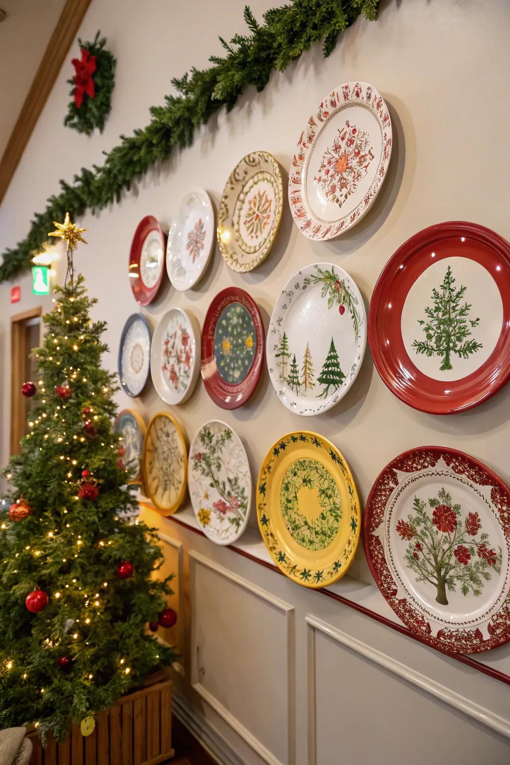 Seasonal plate swaps keep the decor fresh and festive.