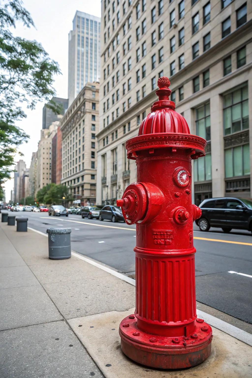 A remarkable fire hydrant mailbox destined to be noted.