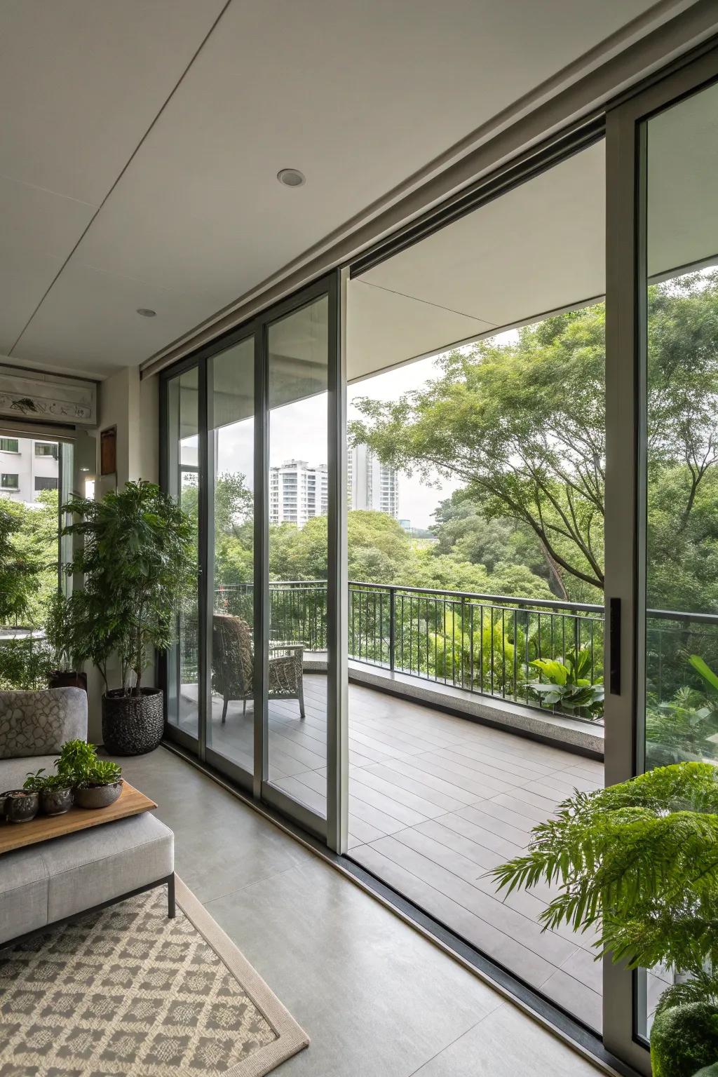 Connections between the inside and outside enhance your living space.