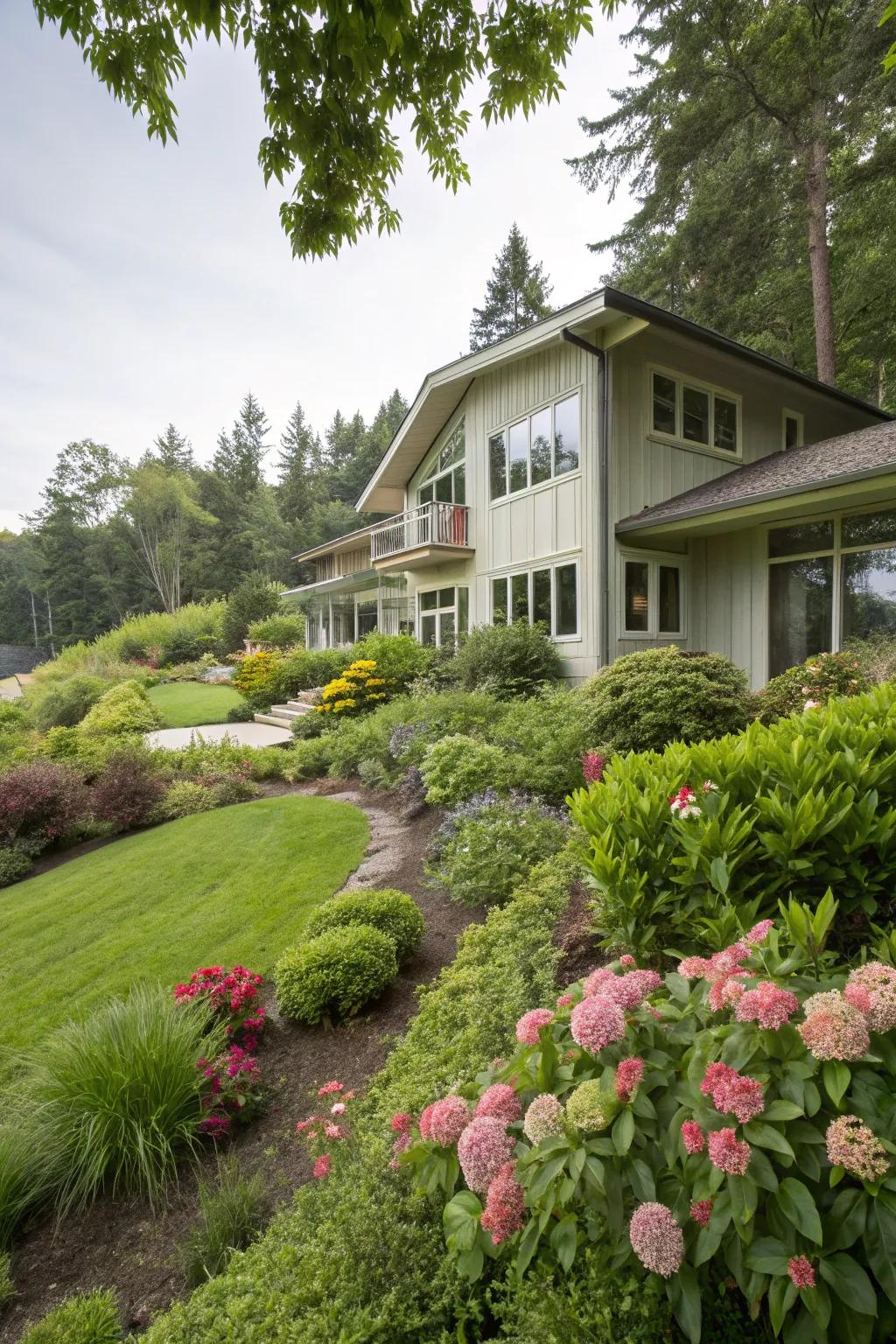 Lush landscaping brings your home to life.