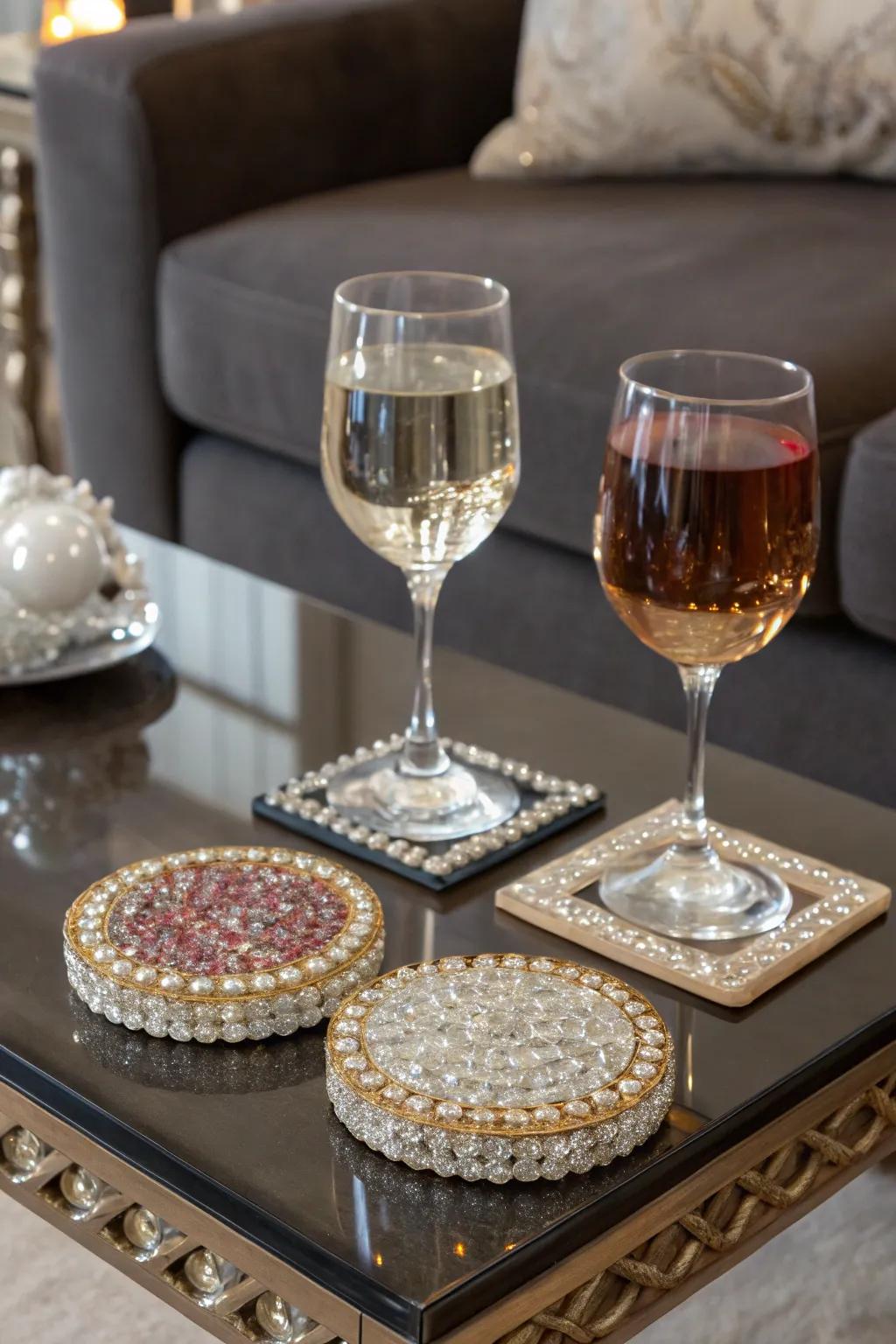 Coasters that combine practicality with style.