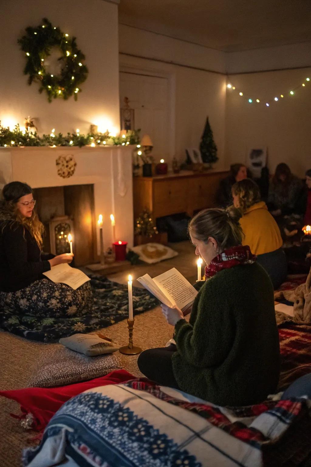 A magical winter standstill observance, brimming with warmth and storytelling.