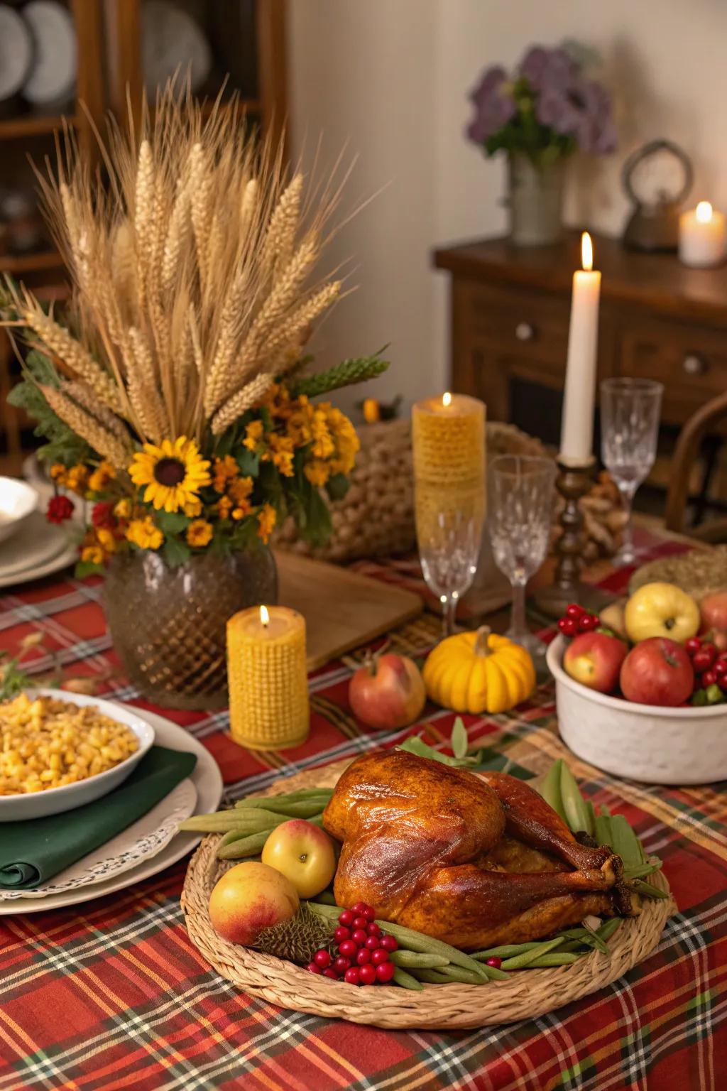 Celebrate the season with harvest-inspired decor.