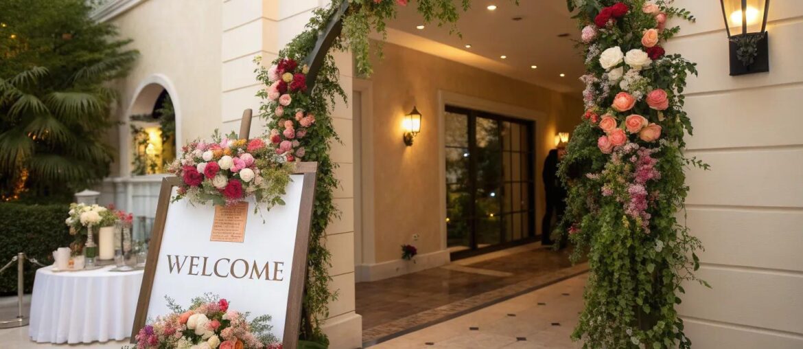 17+ Charming Bridal Shower Entrance Ideas
